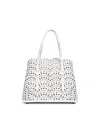 Alaïa White Mina 25 Handbag