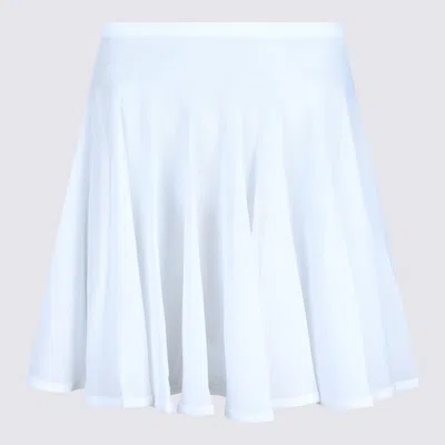 Alaïa White Mini Skirt