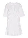 Alaïa Alaia Women Ruffle Dress In White