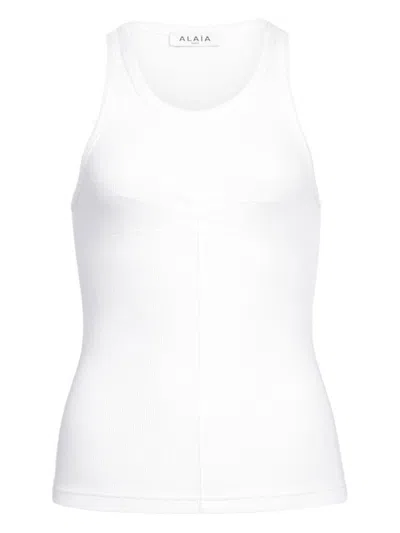 Alaïa White Tank Top