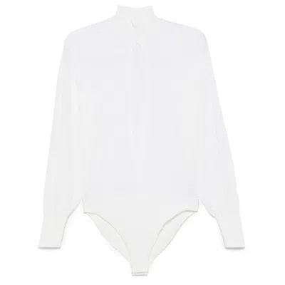Alaïa White Tops - T-shirts & Jerseys Women