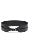 Alaïa Wide Double Leather Belt