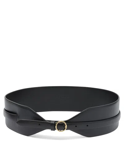 Alaïa Wide Double Leather Belt