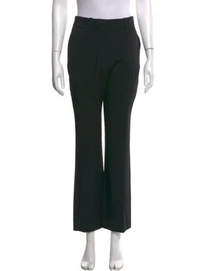 Pre-owned Alaïa Wide Leg Pants In Black
