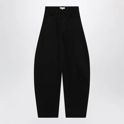 Alaïa Alaia Wide-leg Denim Jeans In Animal Print