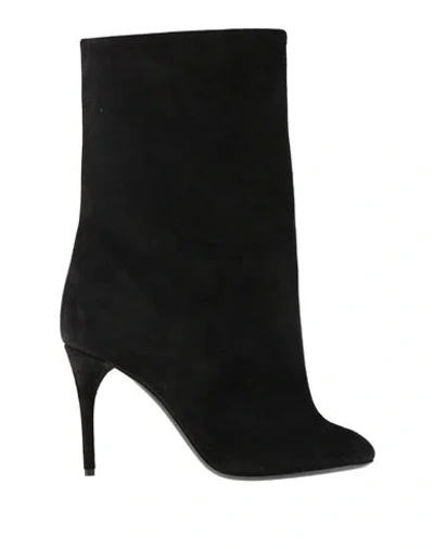 Alaïa Woman Ankle Boots Black Size 8 Calfskin