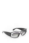 Alaïa Woman Black Eyewear In Black