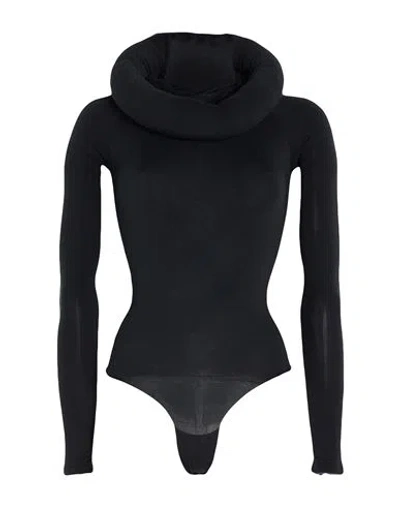 Alaïa Woman Bodysuit Black Size 8 Polyamide, Elastane, Polyester