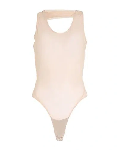 Alaïa Woman Bodysuit Blush Size 6 Polyamide, Elastane In Pink