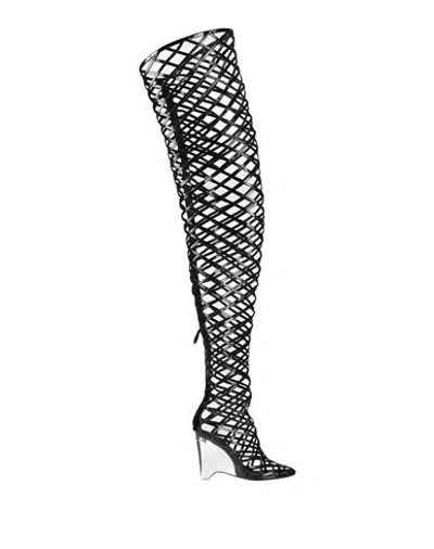 Alaïa Woman Boot Black Size 7 Leather