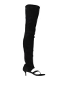 Alaïa Stretch Suede 55 High Boots In Black