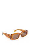 Alaïa Woman Brown Eyewear In Brown