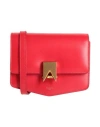 Alaïa Woman Cross-body Bag Red Size - Calfskin
