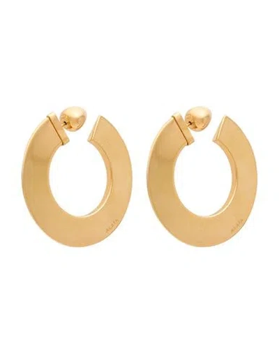 Alaïa Woman Earrings Gold Size - Brass