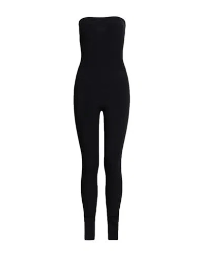 Alaïa Woman Jumpsuit Black Size 6 Viscose, Polyester, Polyamide