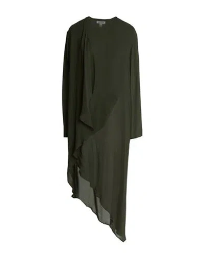 Alaïa Woman Maxi Dress Military Green Size 6 Viscose