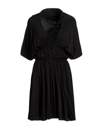 Alaïa Woman Mini Dress Black Size 4 Viscose, Elastane