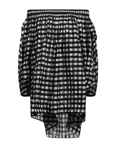 Alaïa Woman Mini Dress Black Size 6 Polyester, Polyamide, Cotton
