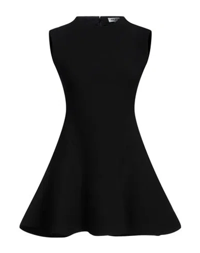 Alaïa Woman Mini Dress Black Size 8 Polyester, Virgin Wool, Elastane, Cotton