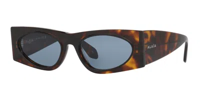 Alaïa Alaia Woman Sunglass Aa0085s In Blue
