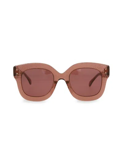 Alaïa Women's 50mm Square Sunglasses In Brown