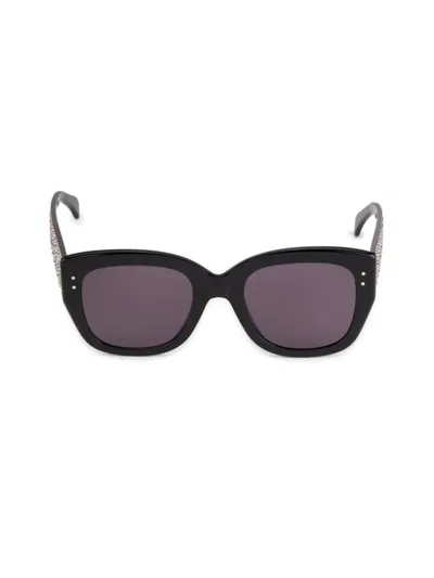 Alaïa Women's 53mm Square Sunglasses In Black