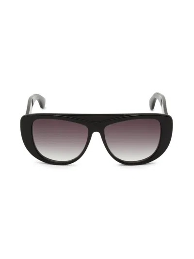 Alaïa Women's 56mm Cat-eye Sunglasses In Black