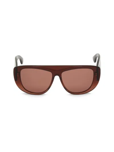 Alaïa Women's 56mm Cat-eye Sunglasses In Brown