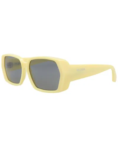 Alaïa Women's 60mm Sunglasses In Yellow