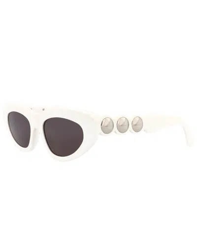 Alaïa Alaia Women's Aa0058s 53mm Sunglasses In White