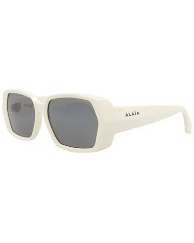 Alaïa Women's Aa0082s 60mm Sunglasses In Gray