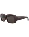 Alaïa Women's Aa0082s 60mm Sunglasses In Brown