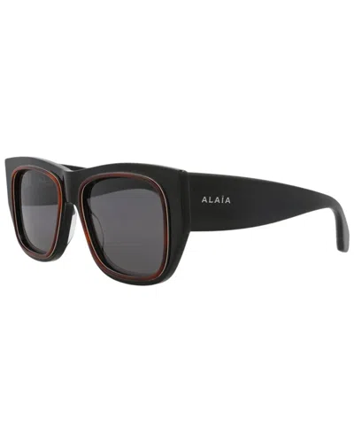 Alaïa Square-frame Recycled Acetate Sunglasses In Brown