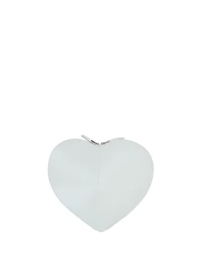 Alaïa Women's Alaã¯a Coeur Leather Bag In White