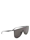Alaïa Mask-framed Metal Sunglasses In Black