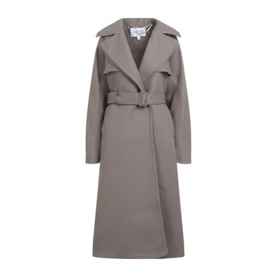 ALAÏA WOMEN'S ALAÃ¯A TRENCH COACT DOUBLE DIAGONAL