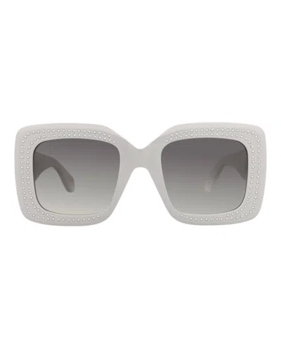 Pre-owned Alaïa Women's Alaia Squareframe Recycled Acetate Sunglasses In Grey Grey Grey (aa0065s/30014218/001)