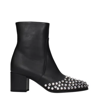 Alaïa Alaia Women's Ankle Boots Black Leather