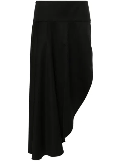 Alaïa Women's Asymmetric Skirt In Black