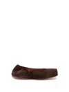 Alaïa Alaia Women Ballet Flats In Brown