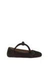 Alaïa Round-toed Ballet Flats In Multi