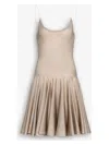 Alaïa Knit Slip Flared Dress