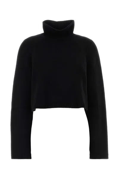 Alaïa Alaia Women Black Cashmere Blend Sweater