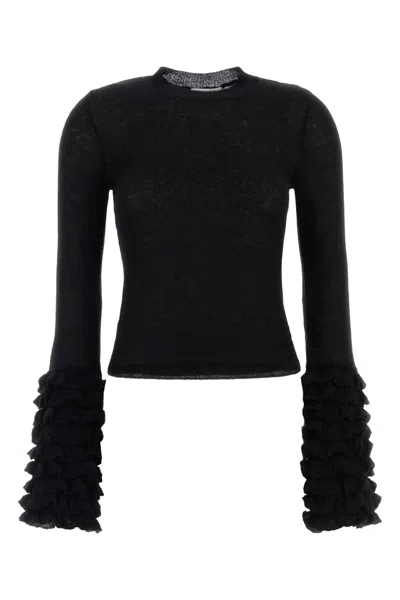 Alaïa Alaia Women Black Mohair Blend Sweater