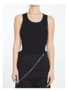 Alaïa Alaia Sleeveless Bodysuit In Ribbed Viscose