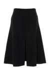 Alaïa Alaia Women Black Stretch Polyester Blend Skirt In Black