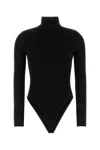 Alaïa Alaia Women Black Viscose Bodysuit In Black