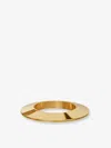 Alaïa Alaia Women Blade Bangle M Bracelet With Logo Detail In Gold