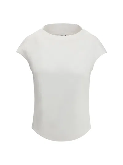 Alaïa Women Boat Neckline Top In White