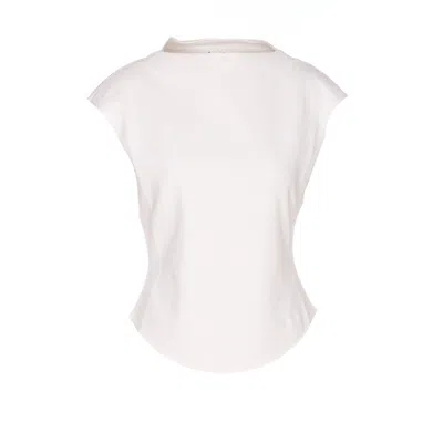 Alaïa Alaia Women Cap T-shirt In White
